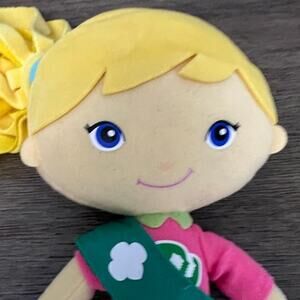 Yottoy Girl Scouts Friendship Blonde Doll Chloe‎ Soft Plush